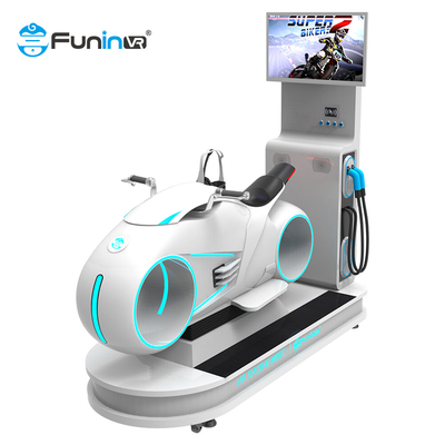 9D VR Racing Moto Simulator With 4.8KW Power And 92 Game Variety