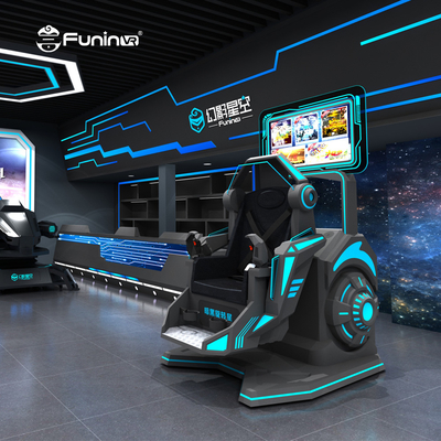 360 Degree Rotation Joystick Controlled VR Amusement Park Equipment