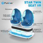 20 PCS VR Games 9D Virtual Reality Cinema with Electric Motor System / Two Egg Cabins