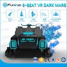 Mech Style Virtual Reality 9D VR Cinema Six Players Indoor VR Game With VR Helmet
