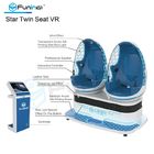 220V 9D Virtual Reality Simulator / Amusement Park 360 Degree Movie Theater