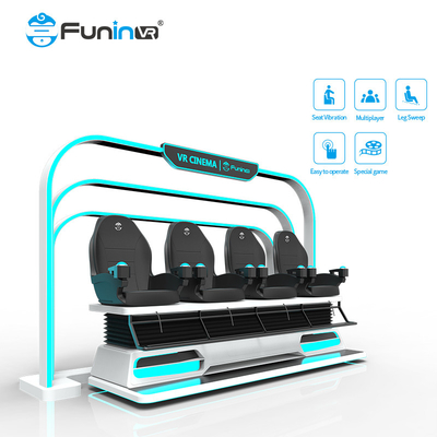 Take Your Entertainment To The Next Level With 9D Virtual Reality Simulator HD Screen 360 Degree Motion Control