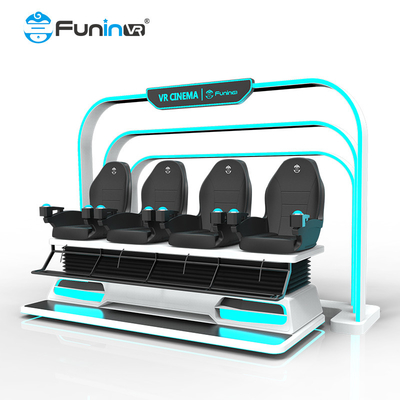 Take Your Entertainment To The Next Level With 9D Virtual Reality Simulator HD Screen 360 Degree Motion Control