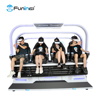 Entertainment 9D Virtual Reality Simulator Surround Sound Low Maintenance 220V