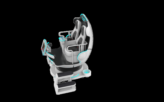 Experience the Next Level of Entertainment with 9D VR Simulator Steel Metal 1.5 KW Dynamic Exreme Theme