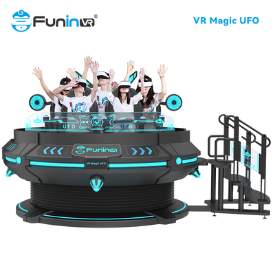 Upgrade Your Entertainment Business with 6 Seats 9D VR VR Cinema Voltage 220V/2.4KW and Computer I5 1650 8G 240G