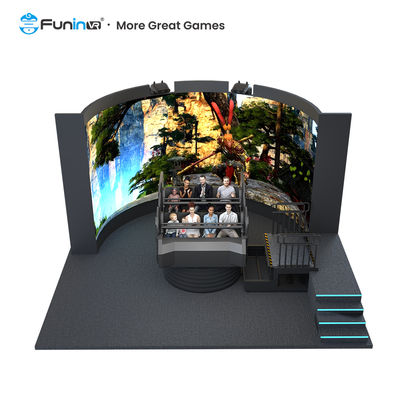 Take your racing game to the next level with our Interactive motion race simulator  Ball Screen 380v voltage interactive games content