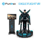 2.0kw Power Rating Amusement Park Equipment Standing Eagle Flying Game Machine Virtual Reality 9d Vr