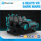 220V 9D VR Cinema Simulator 6 Seats VR Car Machine For Shopping Mall