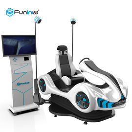 220 V 400KG 0.7KW 9D Virtual Reality Simulator Racing Games Karting Car For Children