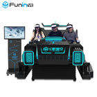 3.8KW 3D 9D Virtual Reality Simulator With Motion Chair / Amusement Park Equipment