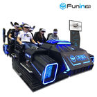 3.8KW 3D 9D Virtual Reality Simulator With Motion Chair / Amusement Park Equipment