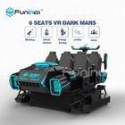 6 Seats 9D Virtual Reality Cinema VR Multiplayer Game Car Equipment With ISO9001