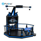 Amusement Park Virtual World Simulator 0.9KW Black 220V 9D VR Space Walk Boxing Game Ride