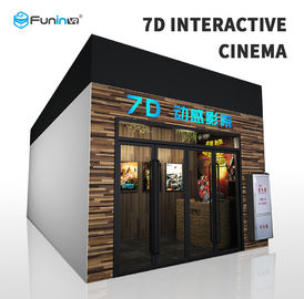 Multiplayer Fights Shooting Games 9D Cinema Simulator Rider Metal Screen 110V/220V