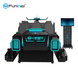 Interactive 9d Action Cinemas Simulator VR Motion Car 3.8KW 220V For Kids Games