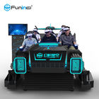 Children 6 Seats 9D Virtual Reality Amusement Park Simulator With ISO9001 Approval
