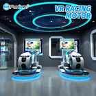 Car Driving 9D Virtual Reality Simulator 700KW Multiplayer Eye Catch Appearance For Game Zone