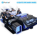 Attractive 6 Seats 9D Virtual Reality Simulator With 12 Months Warranty