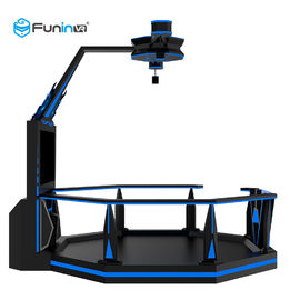 220V VR Space Walking Platform Game Machine 1 Player Blue With Black