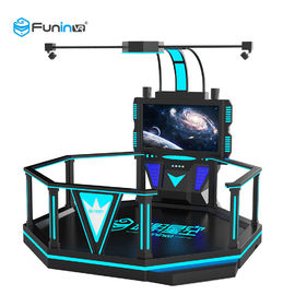 220V VR Space Walking Platform Game Machine 1 Player Blue With Black