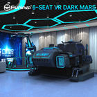 6 Seats Virtual Reality 9D Flight Simulator With Back Vibration 4200*3670*2350mm