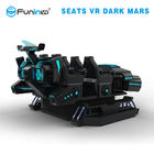 6 Seats VR Dark Mars 9D VR Simulator With Electric Platform 1 Year Warranty