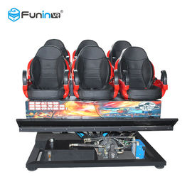 220V 8.0kw 7D Movie Theater Interactive Full Motion Cinema Seat 5D 12D Hologram Technology