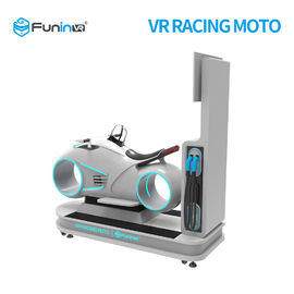 One Person 4D Racing Car Game Machine / 9D VR Motorcycle Simulator