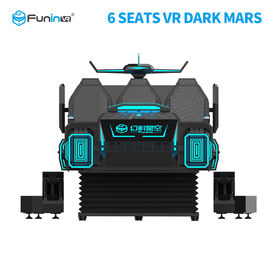 High ROI 9D VR Simulator Six Seats Virtual Reality Gaming Machine 1 Year Warranty