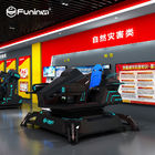 1 Player Dynamic 9D Virtual Reality Simulator , Arcade Racing Car Game Machine