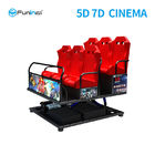 Electric 7D 5D Cinema Simulator For Home Theater With Leg Sweep