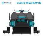 Attractive 6 Seats VR Cinema Theater 6 Seats 9D VR Simulator Dark Mars