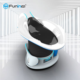 Adults 9D Virtual Reality Simulator Slide Simple Interface White Color