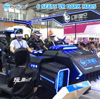 3.8KW 220V 9D VR Simulator Roller Coaster 6 Seats VR Dark Mars