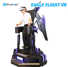 Single Player Standing Platform VR Flight Simulator 360 Degree Rotation