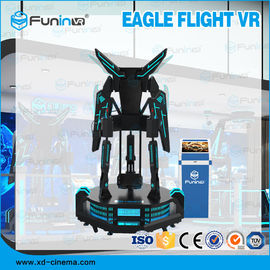 Interactive Game 9D VR Cinema Eagle Combat Flight Simulator With Shooting Guns