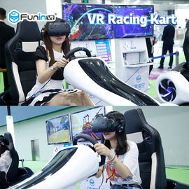 220 V 400KG 9D VR 0.7KW Simulator Racing Games Karting Car For Children