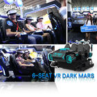 Coin System 9D VR Simulator VR Theme Park Ride 6 Seat Back Vibration