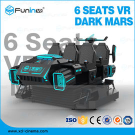 VR Dark Mar Cinema Theater Virtual Reality Simulator Six Seats 1 Year  Warranty