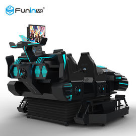 Kids Park Family 6 Seats 9D VR Simulator With Electric Crank Platform