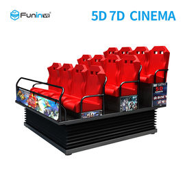 TUV 9D Virtual Reality Simulator / 5D VR Cinema For Amusement Park