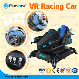 Single Player Dynamic 9D Virtual Reality Simulator Arcade Racing Car Game Machine