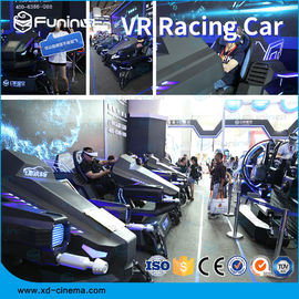 Single Player Dynamic 9D Virtual Reality Simulator Arcade Racing Car Game Machine