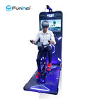 Indoor 9D Virtual Reality Stationary Bike / Exercise Bike Virtual Ride