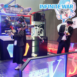 Two Players 9D Virtual Reality Simulator VR Infinite War For Students