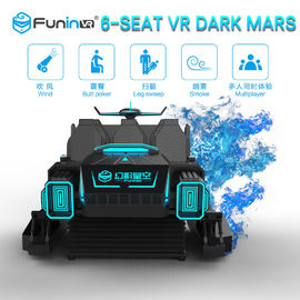 FuninVR-Hot selling Arcade  6 seats VR dark mar  3.8KW Virtual Reality Experience For Amusement Park