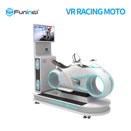 Arcade Game Racing Car 9D VR Simulator , 9D VR Game Machine