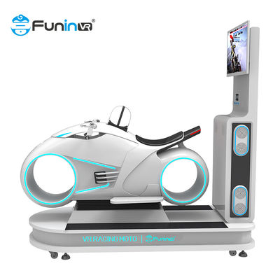 Weight 290kg single seat 9dvr  race games machine Moto Simulation Rides For Amusement Park