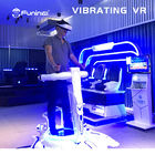 Weight 195kg  9D Virtual Reality Simulator With Spring Vibration Platform